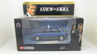 Corgi 007 Cc06401 Renault 11 - A View To A Kill James Bond 007 Tv Film Car Mib