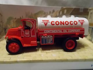 Matchbox Models Of Yesteryear Y23 - 2 1930 Mack Tanker Conoco Issue 2