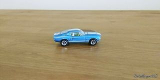 Greenlight 1967 Ford Shelby Mustang Gt500 Blue Real Riders