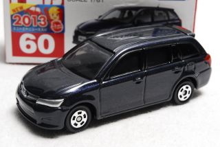 Tomica No.  60 Toyota Corolla Fielder 1/61 Scale Toy Car