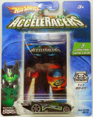 Hot Wheels Acceleracers Racing Drone Rd - 09 9 Of 9 On Very Good Card