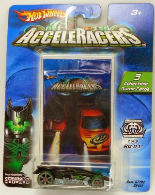 Hot Wheels Acceleracers Racing Drone Rd - 01 1 Of 9 On Very Good Card