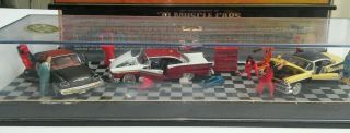 SET OF TWO HOT WHEELS ACRYLIC DISPLAY CASES HOLDS UP TO FOUR (1:64 scale cars) 3