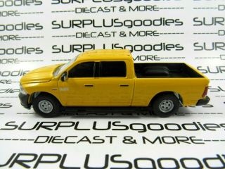 Greenlight 1:64 Loose Yellow 2014 Dodge Ram 1500 Tradesman Hemi Pickup Truck