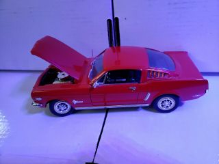 Mira By Solido Red 1965 Ford Mustang Fast Back 1:18
