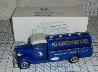 1993 Special Ed.  Marx Eastern Airlines 1933 Aviation Tanker Truck Bank Nmib