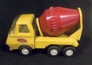 Vintage Tonka Cement Mixer 5” Truck Yellow Red