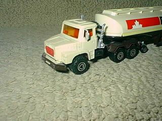 Rare Vintage Majorette Petro Canada Fuel Tanker Truck Semi Scania 14.  0 Toy 2