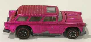 Vintage Hot Wheels Redline—classic Chevy Nomad—hot Pink—excellent
