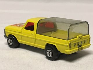 1973 Matchbox Lesney Rolamatics 57 Wild Life Truck in yellow Ranger 2
