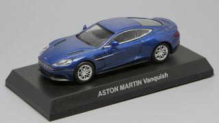 1/64 Kyosho Aston Martin Vanquish Metallic Blue