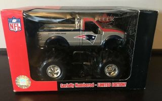 Fleer Limited Ed.  1:32 Scale Ford F - 350 Monster Truck Nfl England Patriots