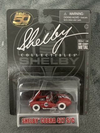 Shelby Collectibles Cobra 427 S/c Red 50th Chase White Tires