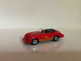 Vintage Tomica Porsche 356 Speedster Red