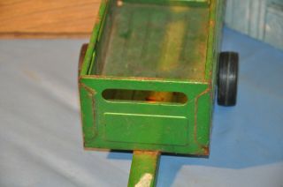Vintage Collectible Nylint Farms Green Trailer 4