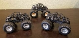 Hot Wheels Monster Jam (1:64 Scale) Wheels And Axles Replacement (parts N Extra)