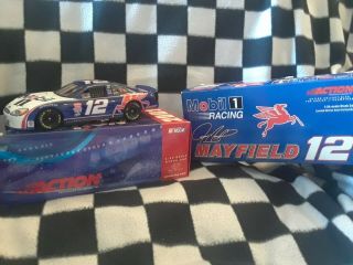 Action 1/24 Scale 12 Mobil 1 2001 Jeremy Mayfield Diecast Car Nascar