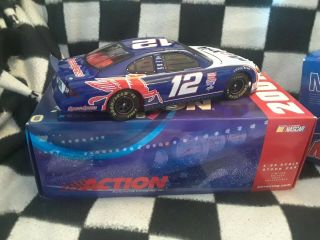 Action 1/24 Scale 12 Mobil 1 2001 Jeremy Mayfield Diecast Car NASCAR 4