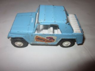 1970 Tootsie Toy Jeepster Jumpin Jeeper Made In Usa Light Blue