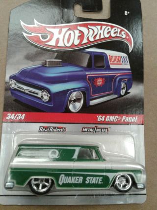 2009 Hot Wheels 64 Gmc Panel R R Tires 34 Of 34 Quaker State