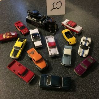 15 Mixed Cars,  Hot Wheels,  Jada & Others,  Mustang,  Gt40 And More