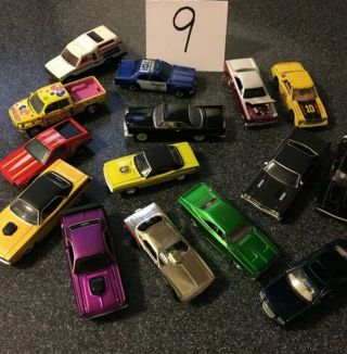 15 Mixed Cars,  Hot Wheels Jada & Others,  Challenger,  Charger,  Road Runner,