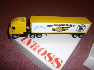 Winross Truck Tractor Trailer Union Fire & Hose Co No 1 Dover 2
