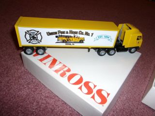 Winross Truck Tractor Trailer Union Fire & Hose Co No 1 Dover 3