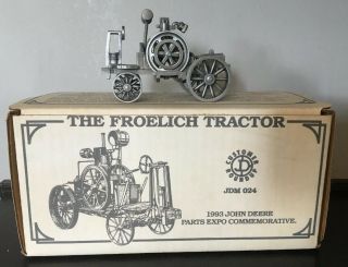 Spec Cast ‘93 John Deere Parts Expo Commemorative Pewter 1:43 Froelich Tractor