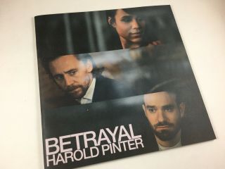 Betrayal - Hiddleston,  Cox,  Ashton Theatre Program London 2019 -