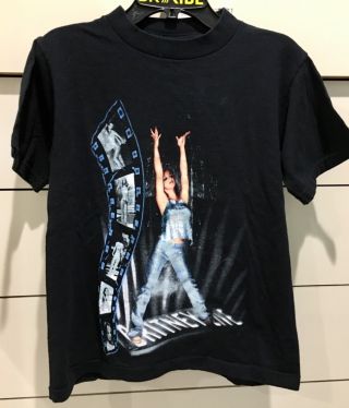 2000 Britney Spears Live Concert T Shirt M 1st International Tour Rare Black
