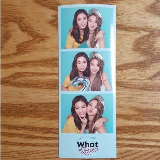 Tzuyu Chaeyong Official Sticker Twice What Is Love The 5th Mini Album Kpop