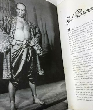 Vintage 1954 Yul Brynner & Patricia Morison THE KING & I Souvenir Program 3