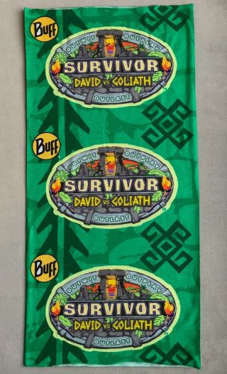 Survivor Buff - Season 37 David Vs Goliath - Tiva Green Tribe Buff - Cbs