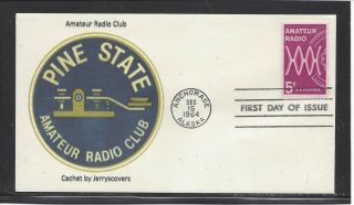 Amateur Radio Fdc 1964 Anchorage,  Alaska Only One Made Ham Radio Club