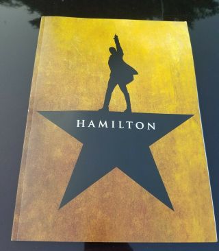 Hamilton Broadway Program Book Lin Manuel Cast With Pictures