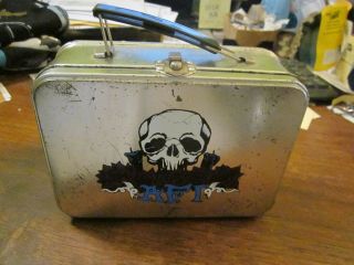 Afi A Fire Inside Signed Lunch Box