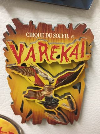 Cirque Du Soleil Varekai Wooden 3d Refrigerator Magnet