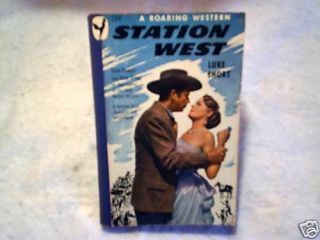 1948 Station West Movie Paperback Luke Short Dick Powell Jane Greer,  Western Book