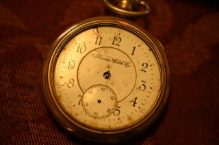 Illinois Watch Company 10k Gold Filled,  11 Jewels Antique Pocket Watch