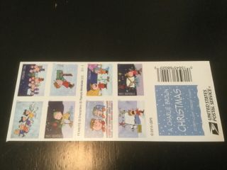 2015 5021 - 5030 A Charlie Brown Christmas 20 Forever Stamps Holiday Peanuts