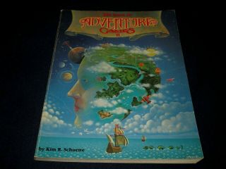 The Book Of Adventure Games Ii - Kim R.  Shuette - Apple Ii - 1985 First Printing Book