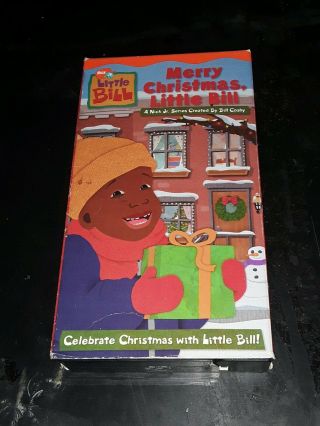 Little Bill Merry Christmas Little Bill Vhs By Bill Cosby