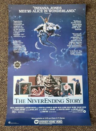 The Neverending Story Noah Hathaway 1984 Movie Poster 18 " X 27 "