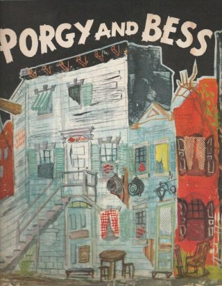 Porgy And Bess 1953 Theater Program - Ca Calloway,  Leslie Scott,  Etc.