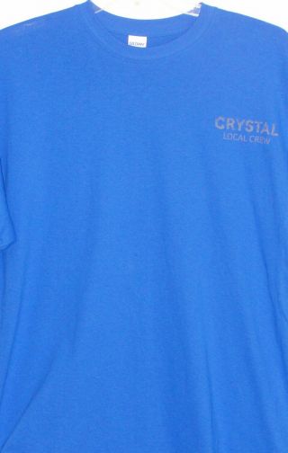 Cirque Du Soleil Crystal 2019 Exclusive Backstage Crew Concert T - Shirt Xl