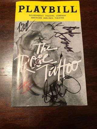 The Rose Tattoo Playbill Signed By Marisa Tomei And Cast