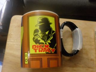 Dick Tracy Movie Tie - In Coffee Mug.  1990.  Warren Beatty & Madonna