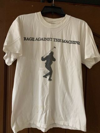 Rage Against The Machine Shirt (vintage) - 1999 Ashes In The Fall Shirt - Men 