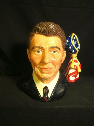 Vintage Royal Doulton Ronald Reagan Limited Edition Character Jug